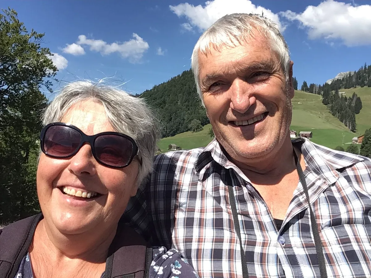 Marianne und Erwin Marty, er ist Präsident des Imkervereins Bezirk Hinwil.